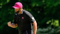 Jon Rahm overcomes 5-shot deficit to climb into co-lead