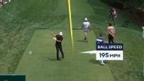 Wyndham Clark chucks driver after errant tee shot