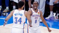 OKC overpowers Wolves in second half to take Game 1
