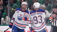 Oilers back ahead on Ryan Nugent-Hopkins' goal
