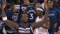 Randle amps up Wolves fans after jumper over SGA