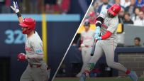 Turner, Harper go back-to-back early for the Phillies