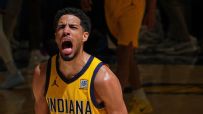 Haliburton flirts with triple-double in Game 3 win
