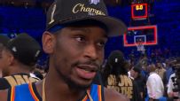 SGA: 'It doesn't feel real' winning the NBA Finals