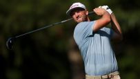 Wyndham Clark sinks birdie on Hole 13