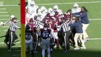 Benches clear as Ole Miss and Mississippi State erupt in on-field scuffle