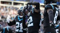 Panthers atop NFC South after game-sealing INT of Mayfield