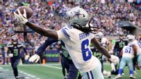 Cowboys WR Camden Brown makes terrific one-handed snag for a TD