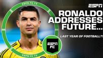 Cristiano Ronaldo speaks on future 'This is probably my last year of football'