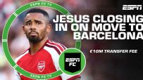 Gabriel Jesus is set to join Barcelona on a two-year contract