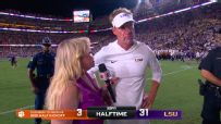 Lane Kiffin on LSU's first half: 'Imagine if we had pro players'  