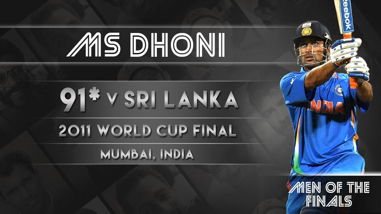 Men of the Finals : World Cup 2011 | Dhoni's tactical ... - 1280 x 720 jpeg 105kB