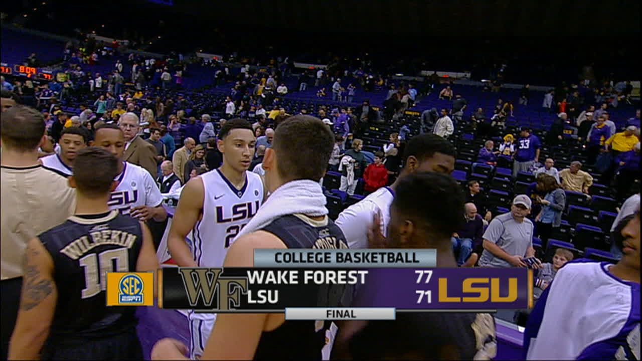 Wake Forest LSU Postgame Breakdown ESPN Video