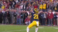 Michigan avoids disaster at the end of regulation with near-muffed punt