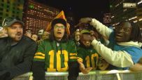 Sad Packers fan trolled by Lions fans after pick