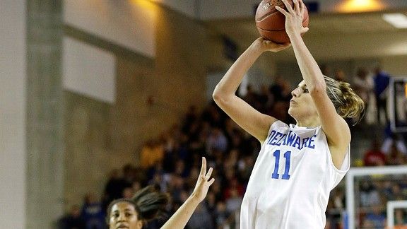 Women's college basketball - Elena Delle Donne returns to Delaware Blue