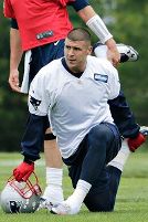 Lawsuit alleged Hernandez shot man in Feb.
