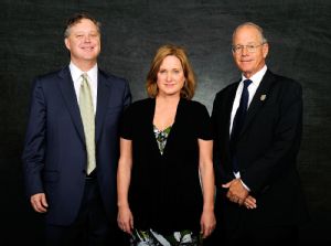 Brian France, Lesa France Kennedy and Jim France