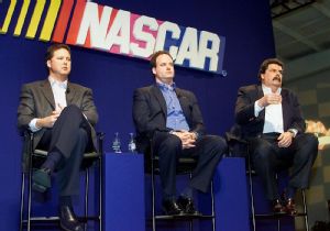 Brian France, Mike Helton
