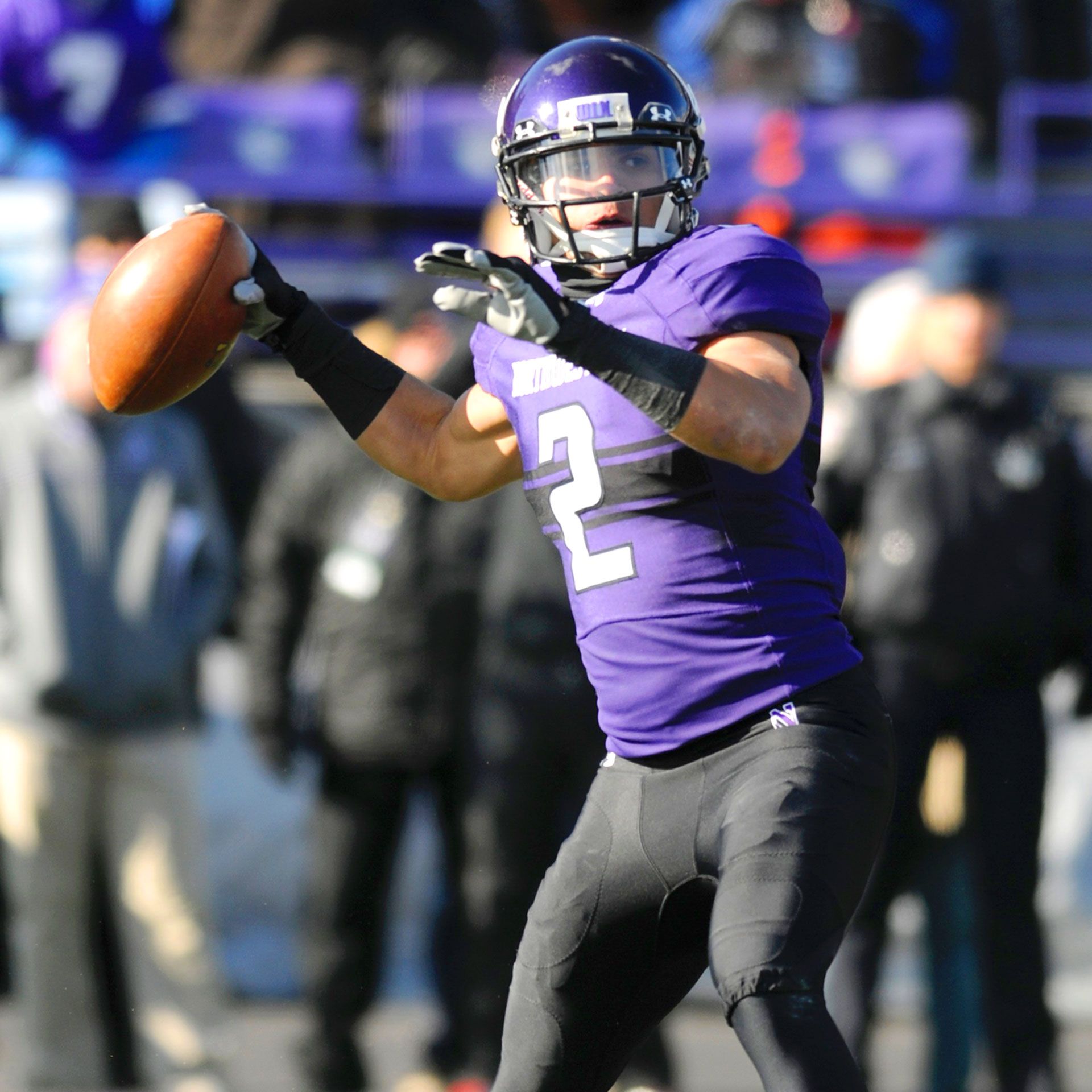 Northwestern Qb Lausch'S Amazing Story: Football To Baseball   Full Details - yy2xiqg