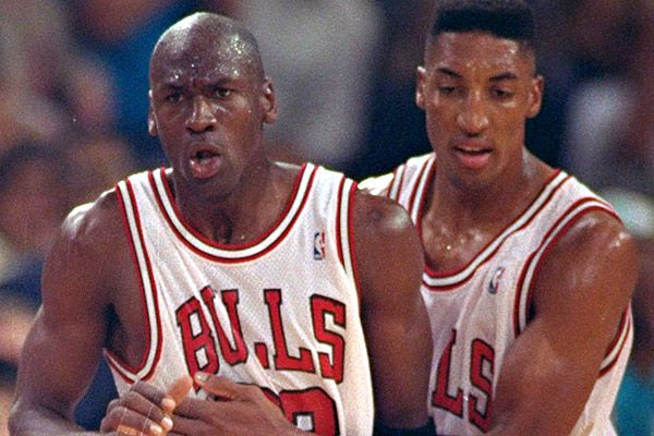 Pippen says '95-96 Bulls would sweep Warriors