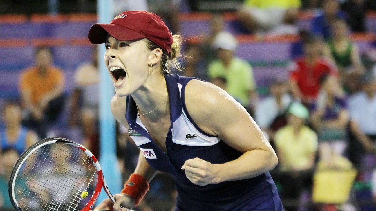 Alize Cornet holds on to make Guangzhou Open final