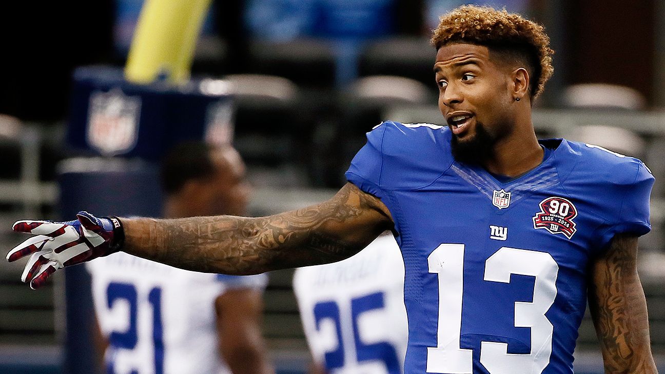 NFC East awards Odell Beckham, rookie of the year Dallas Cowboys