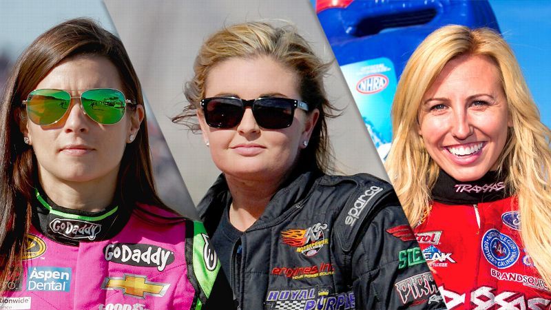Danica Patrick, Erica Enders-Stevens, Courtney Force