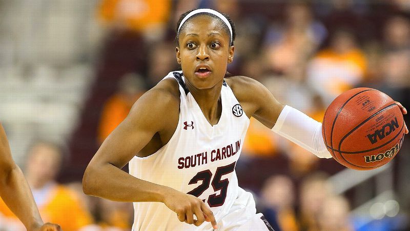 No. 4: Tiffany Mitchell, South Carolina, G, 5-9, senior
