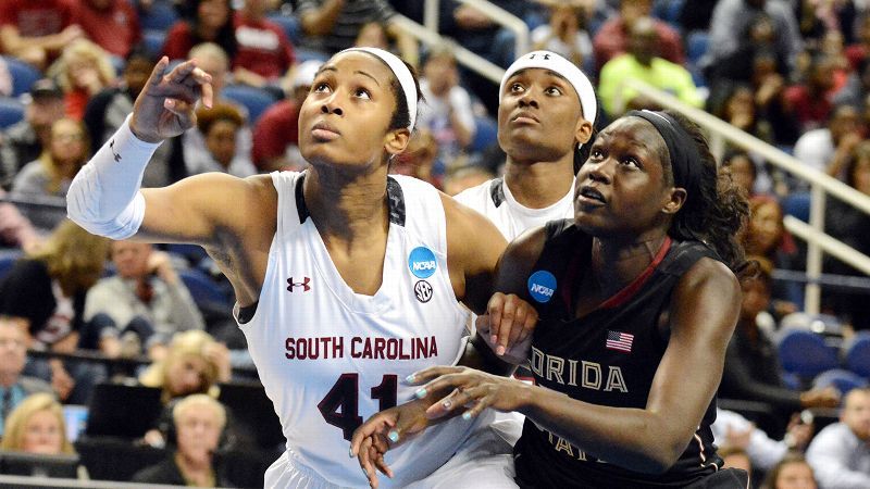 No. 12: Alaina Coates, South Carolina, C, 6-4, junior