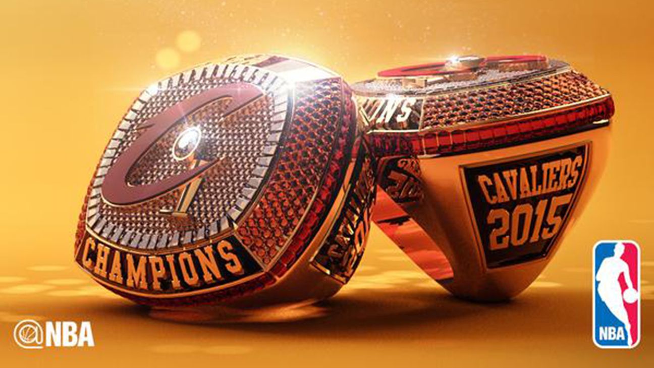 Here are mock-ups of championship rings for the 2015 NBA playoff teams