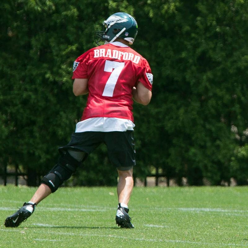 Eagles' Bradford talks about trade demand