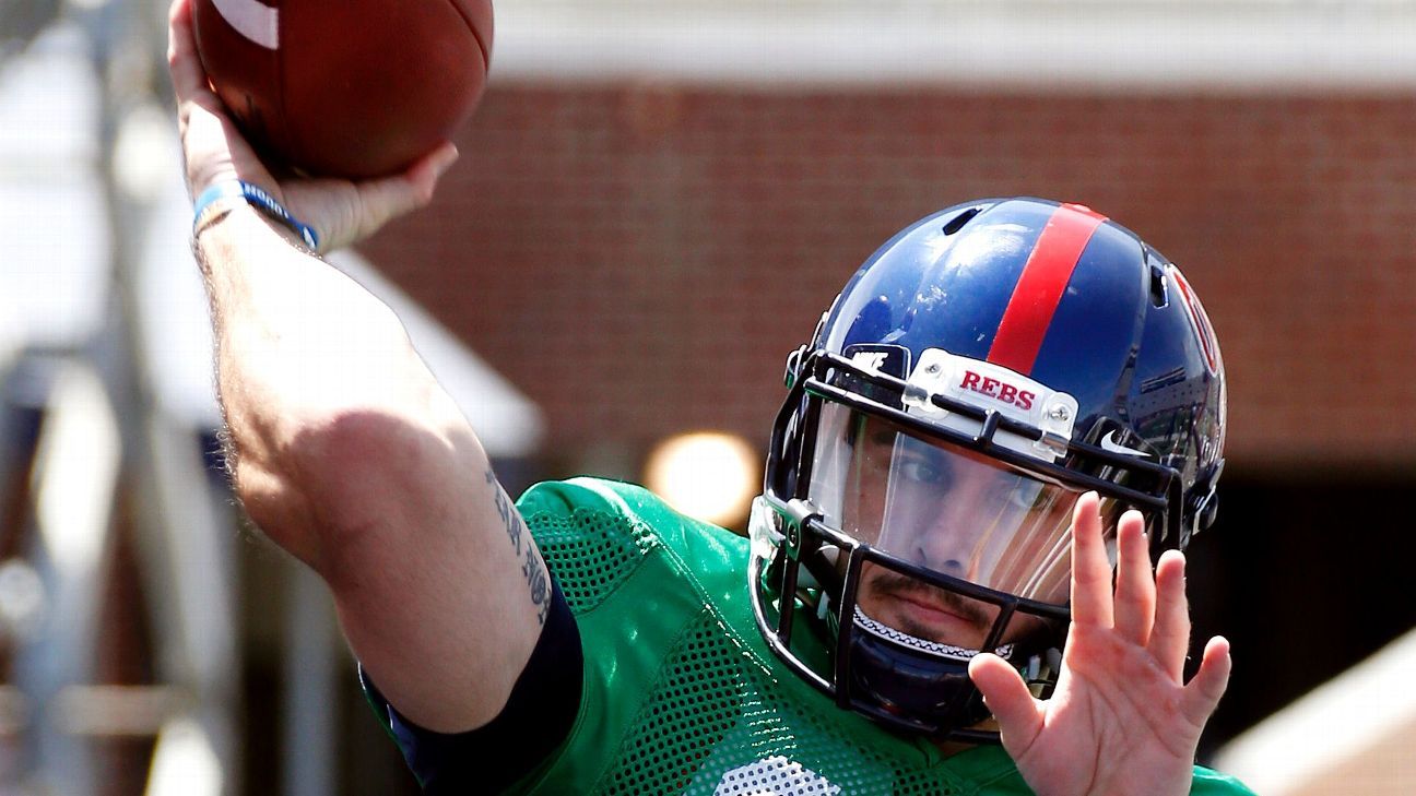 Ole Miss Rebels QB Chad Kelly looking to make most of second chance