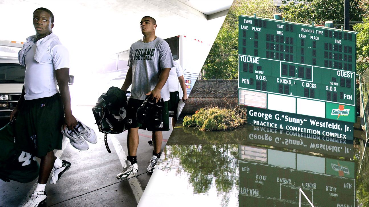 Hurricane Katrina and the lessons from 2005's lost Tulane season