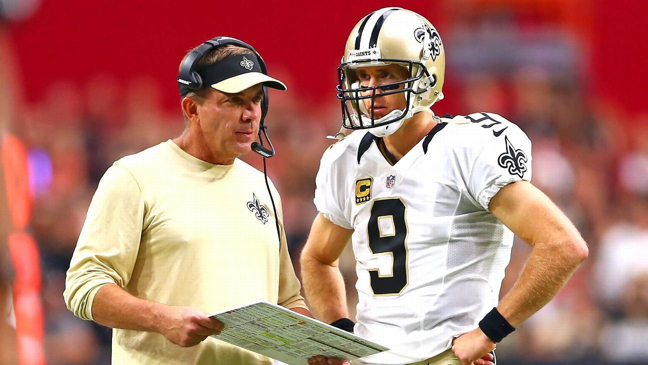 Brees confident he, Payton will stay with Saints