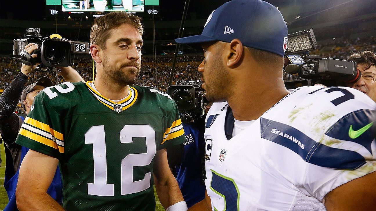 QB Confidence Index: Packers, Seahawks trending down