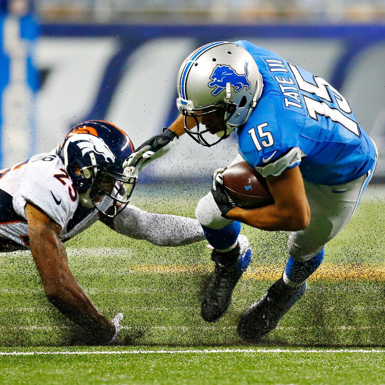 Tate: Opposing players calling out Lions' plays