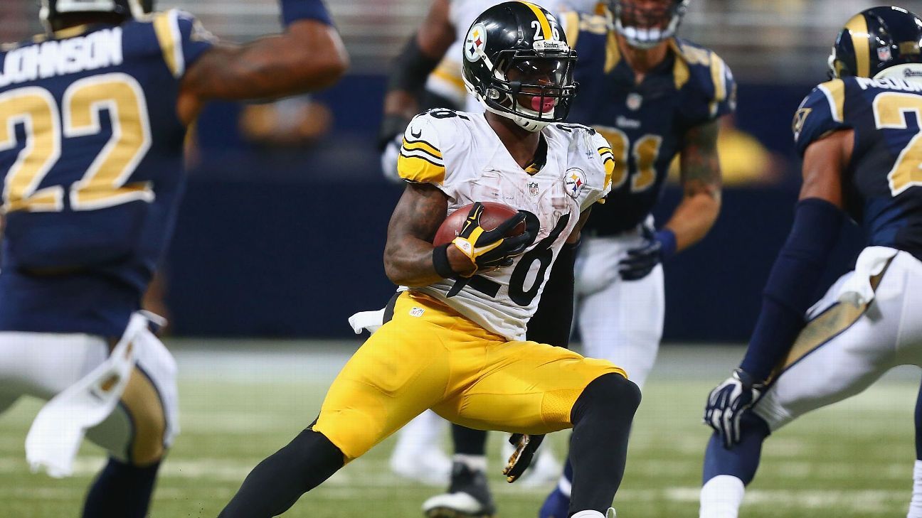 Steelers RB Bell won't talk deal until healed