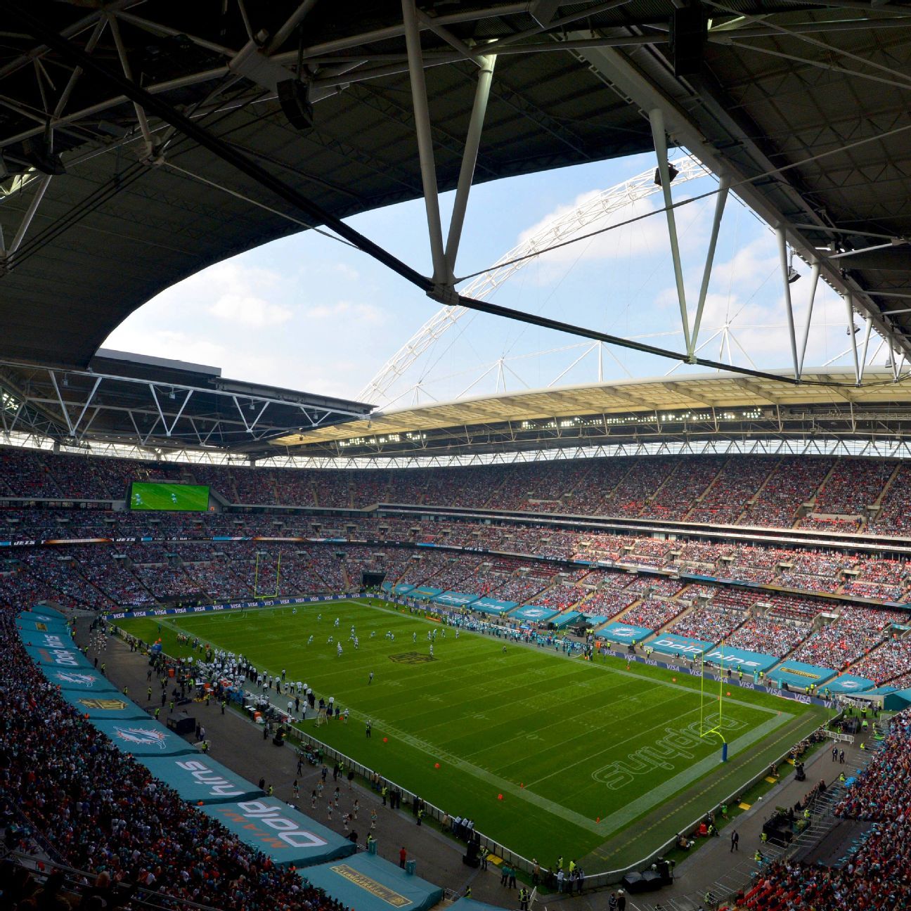 Record amount wagered on Jets-Dolphins in U.K.