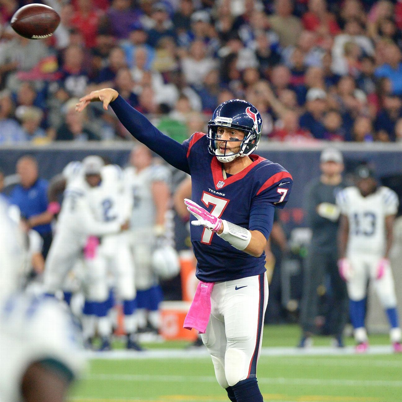 Hoyer named Texans' starting QB for Week 6