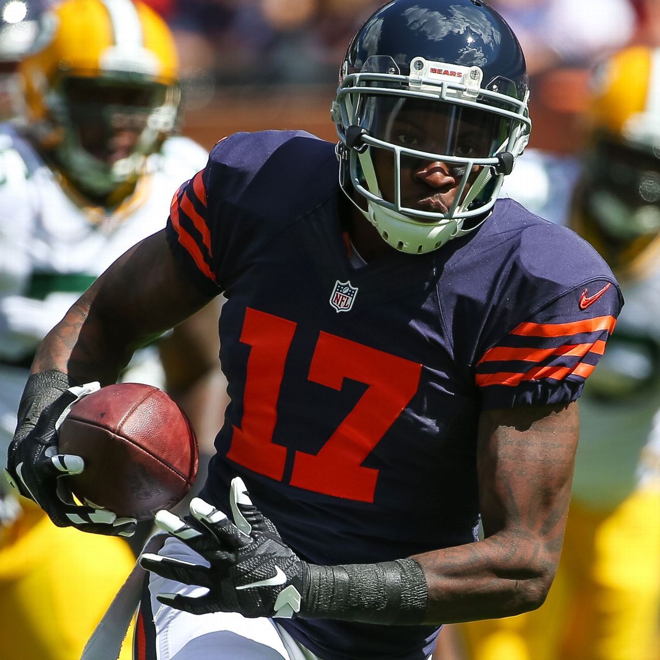 Bears WR Jeffery (hamstring) starts vs. Lions