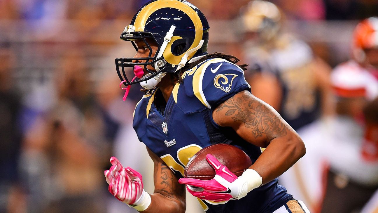 Rams' Gurley practices, expected to face Jets