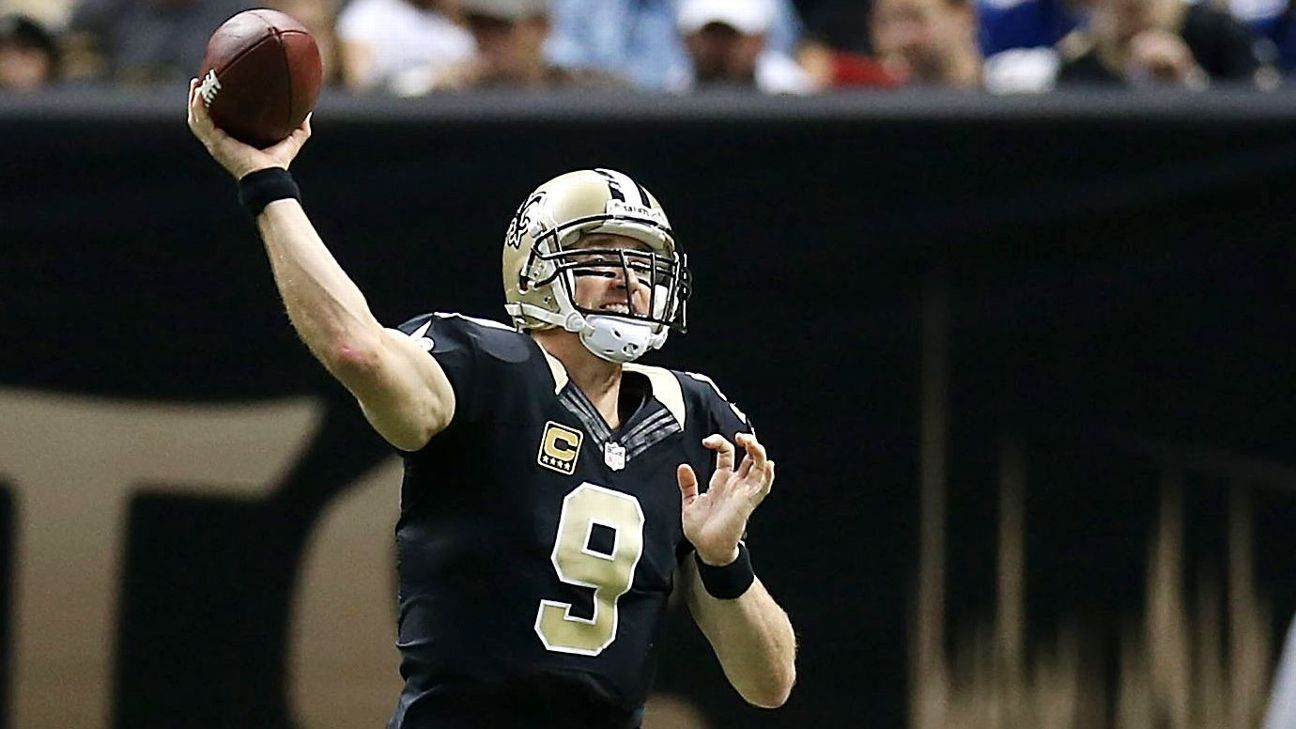Brees: Son was cheering for Giants' Eli, OBJ