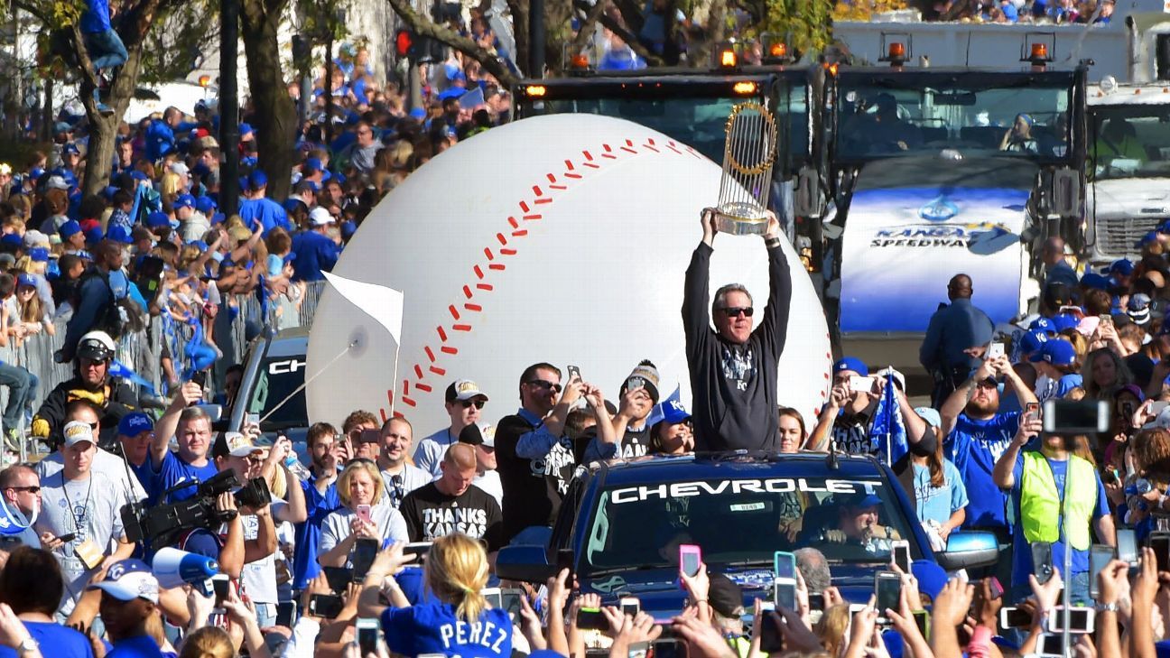 Royals, Rangers lead MLB teams in annual rankings