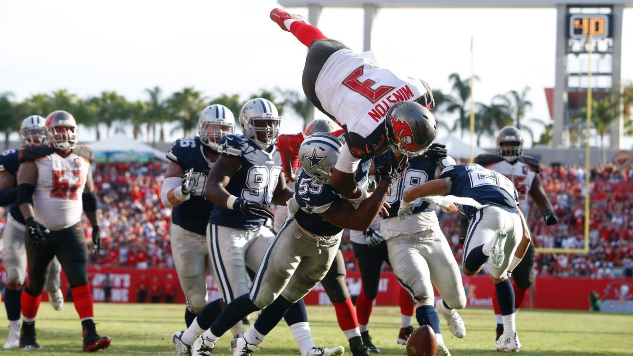 Offensive coordinator: 'I feel sick to my stomach' when Jameis Winston dives