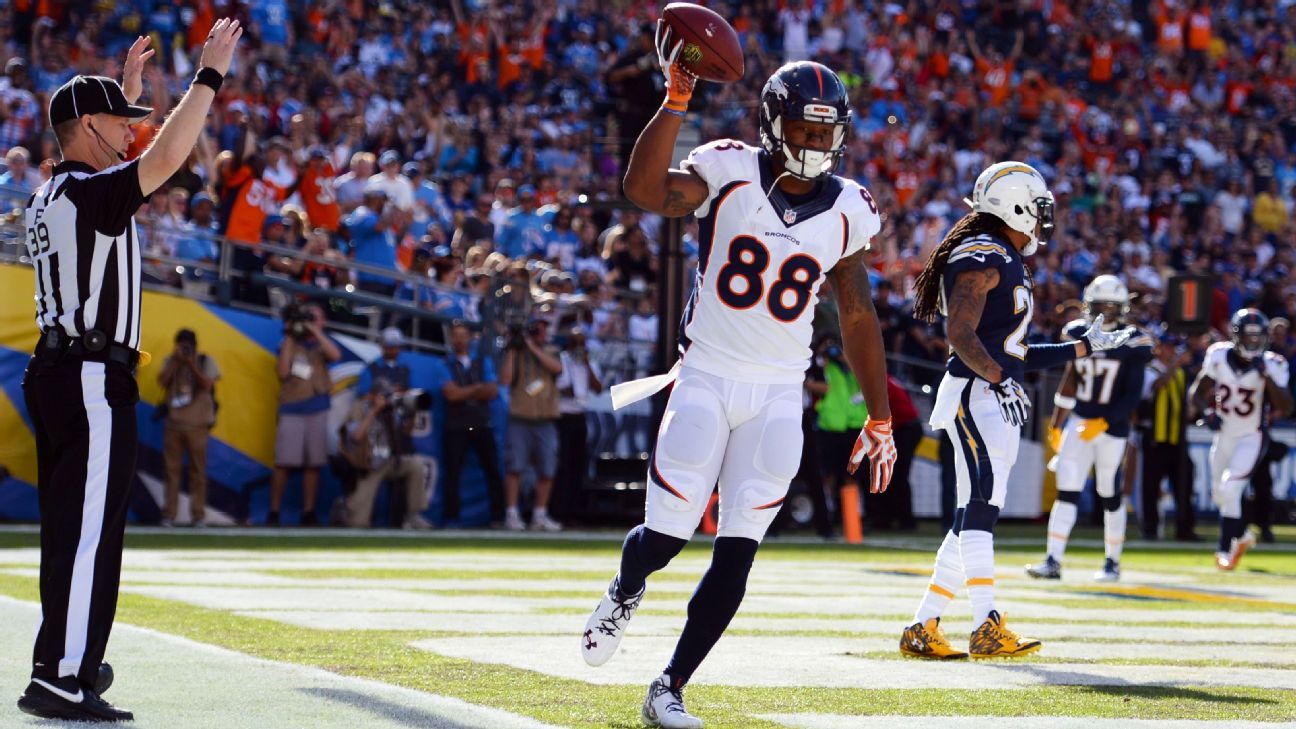 Demaryius Thomas to join Rod Smith with fourth straight 1,000-yard season