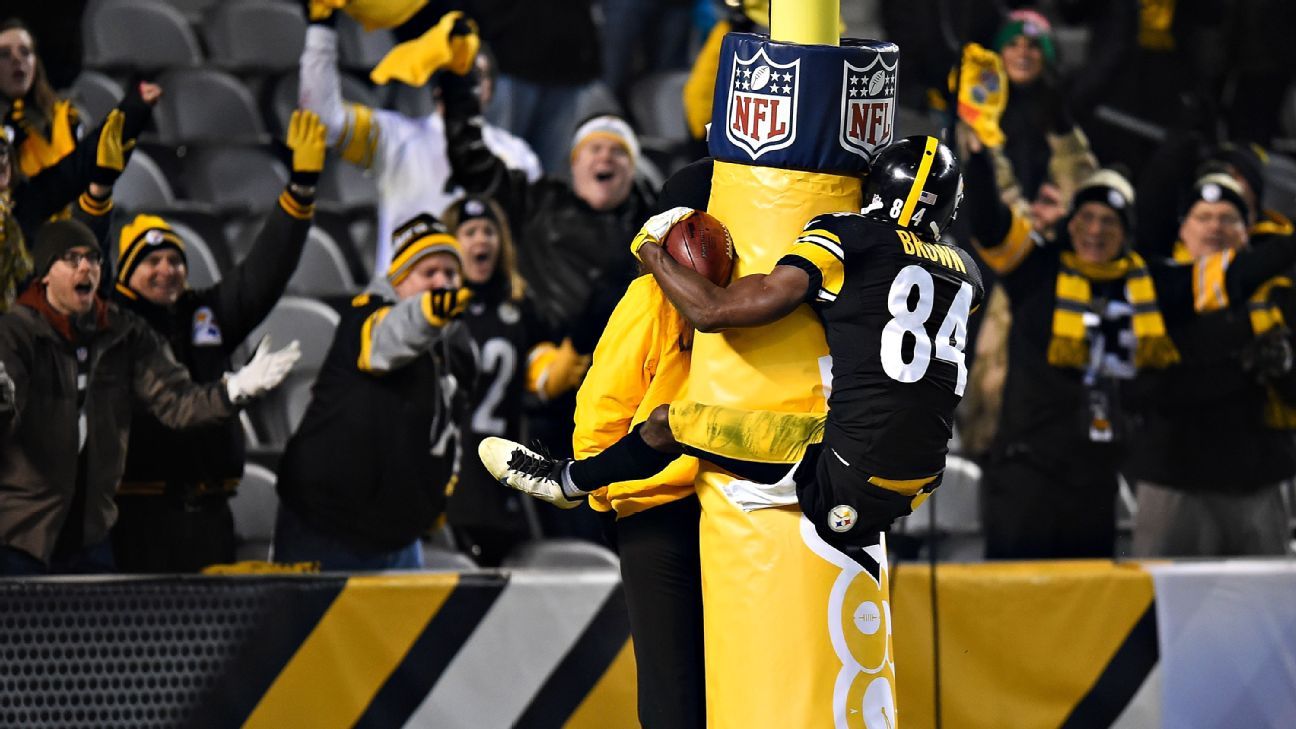 Let the man jump! Antonio Brown should keep celebrating