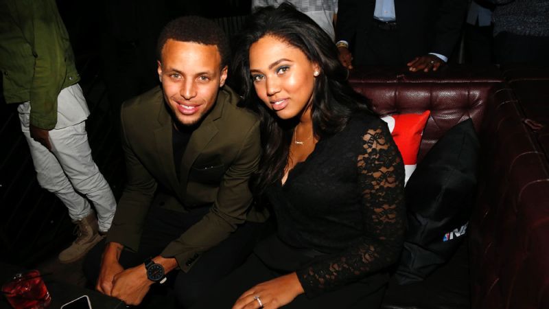 Stephen Curry and Ayesha Curry