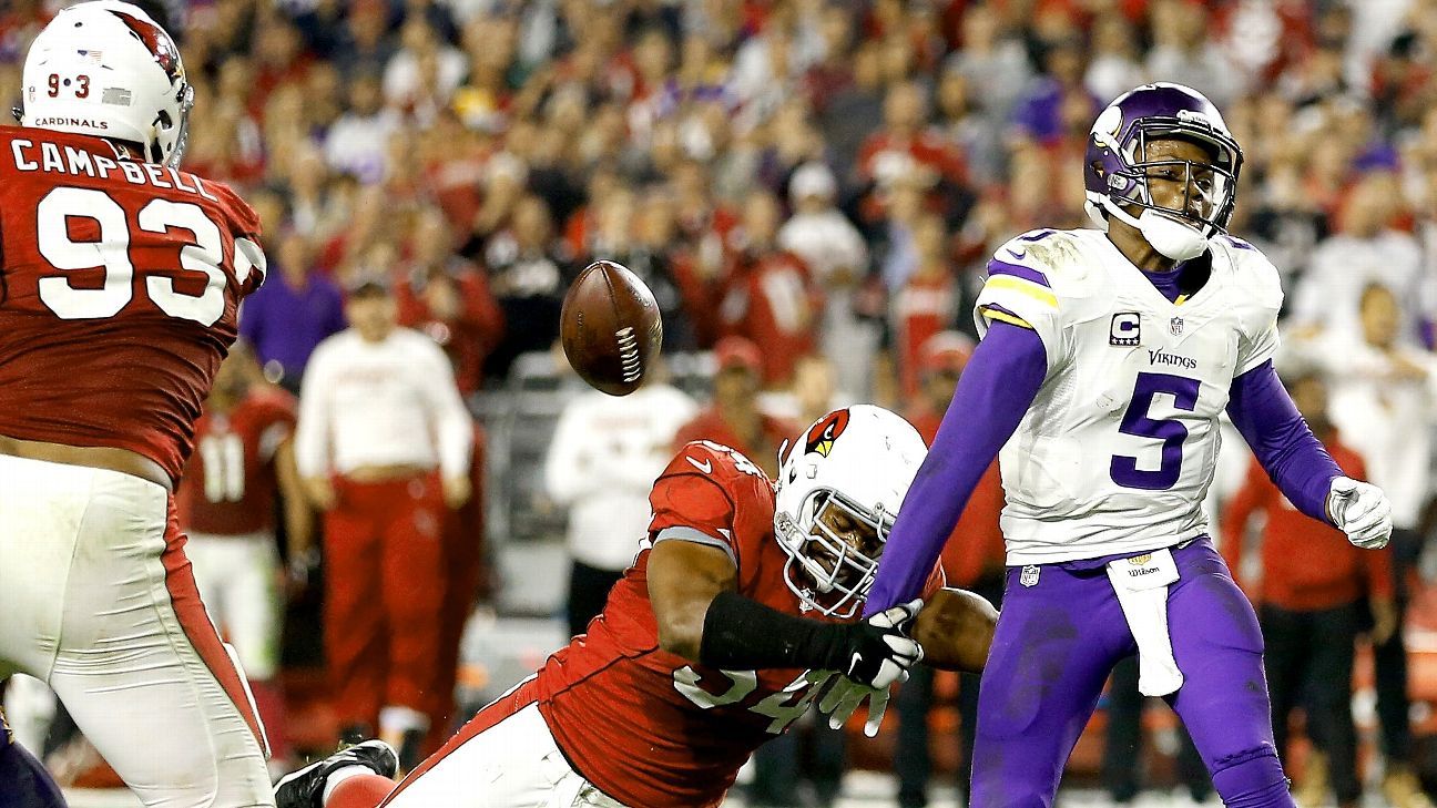 Vikes' Turner defends final play call in loss to Cards