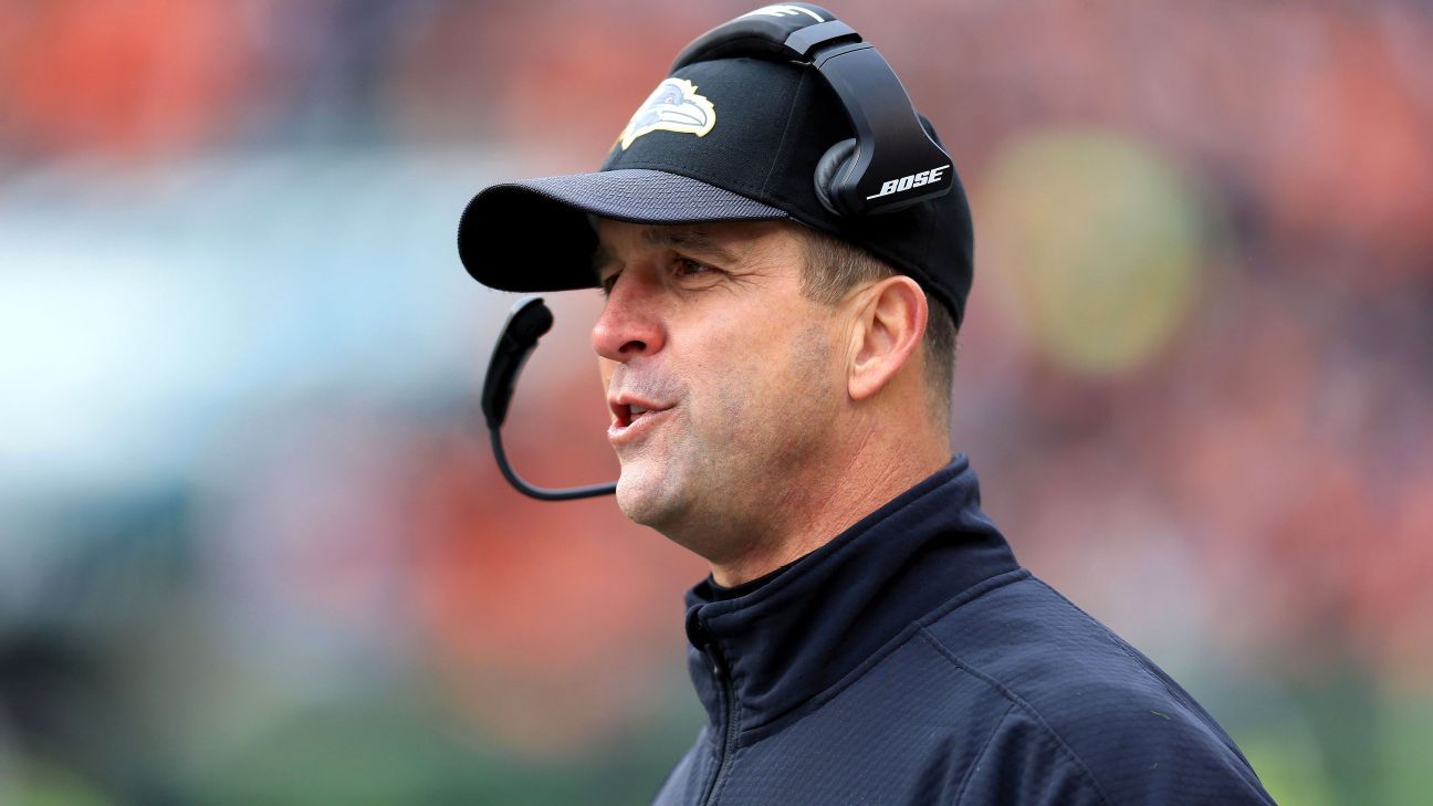 Harbaugh: Longer offseason helps young players